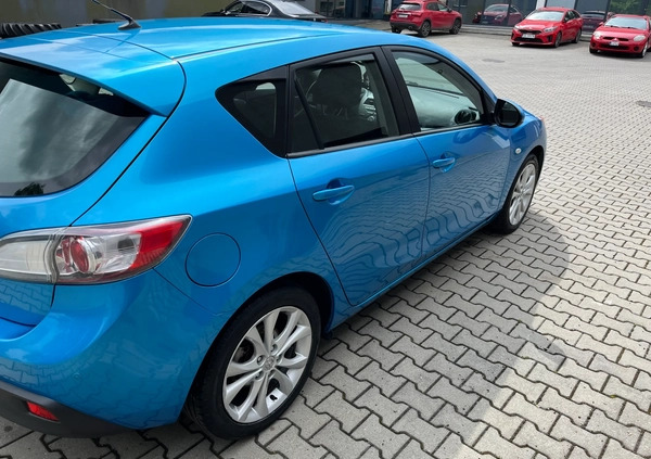 Mazda 3 cena 20500 przebieg: 172400, rok produkcji 2010 z Tychy małe 254